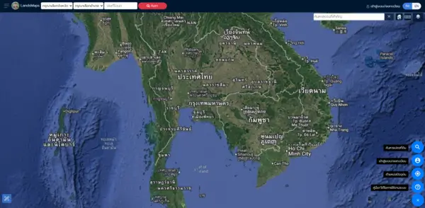 4. ตรวจสอบตำแหน่งที่ดินผ่านแอป LandsMaps